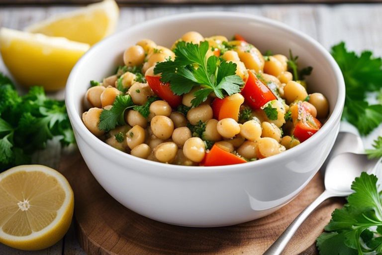 Simple Steps To A Tasty Chickpea Salad – Delicious Vegan Recipe
